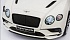 Электромобиль Bentley Continental Supersports белого цвета  - миниатюра №1